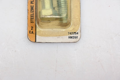 Bulldog-Jordan 742254, HM268 Hex Head 3/8" x 1-1/2" Bolts & Nuts Qty 2 NOS