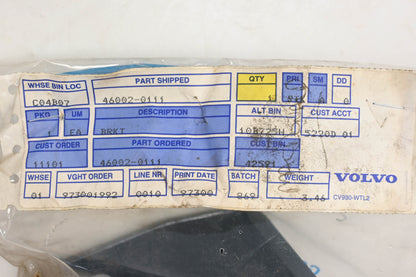 Volvo 46002-0111 Steel Support Bracket NOS