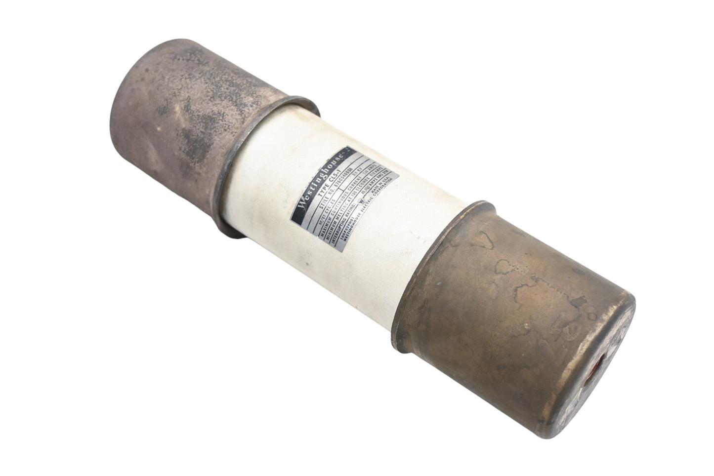 Westinghouse 676C546G06 130 Amp 2.4KV Single Barrel Fuse NOS