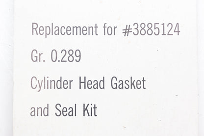 Aftermarket 3885124 Cylinder Head Gasket & Seal Kit NOS