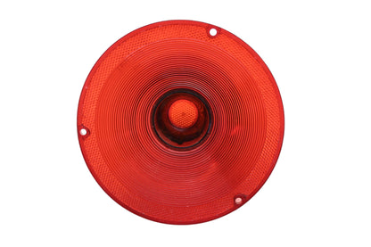 Glo-Brite TMC-732 Red Plastic Taillight 6-7/8" Assembly NOS