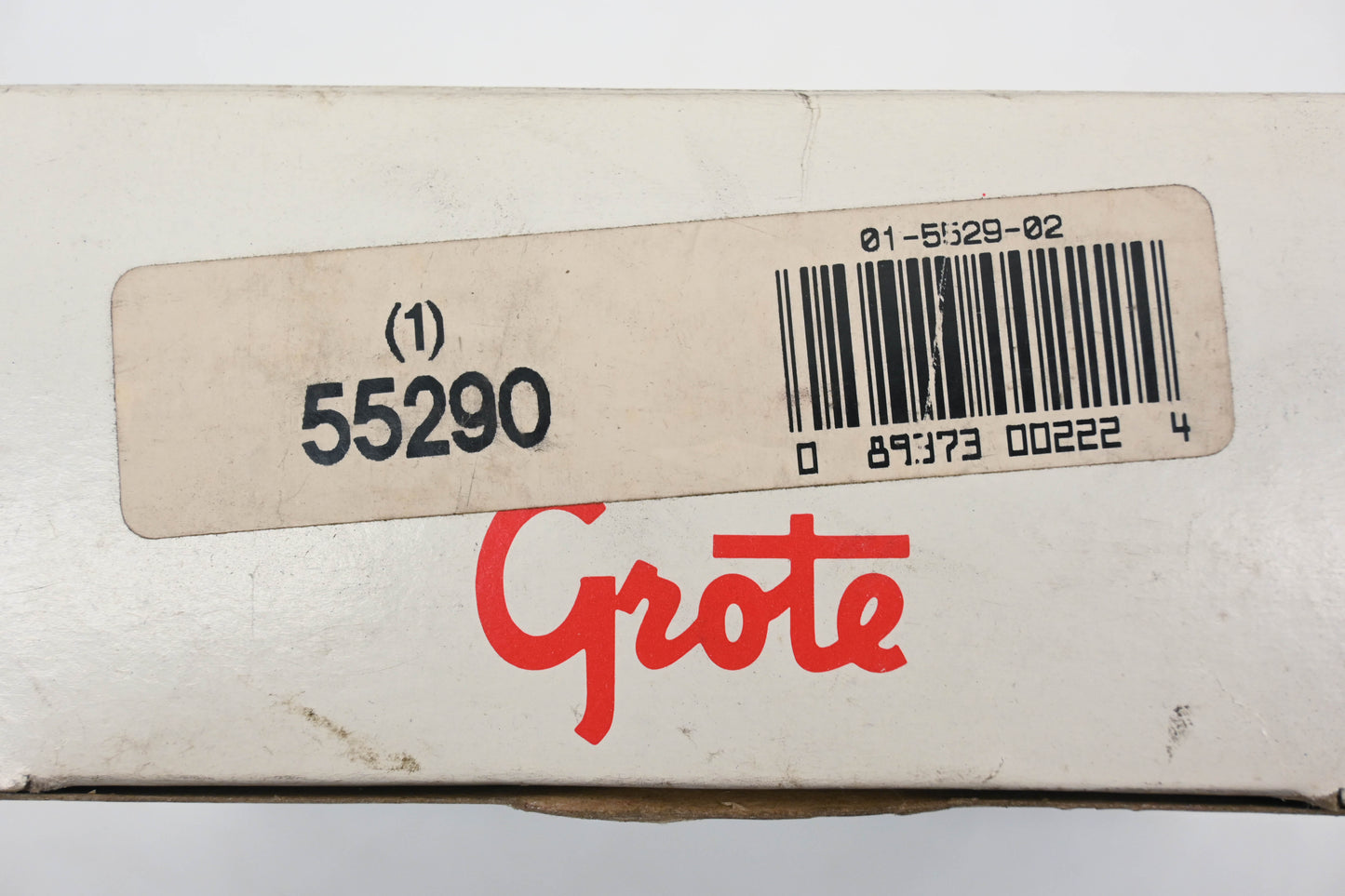 Grote 55290, 9023 Red/Amber 4" Lens Chrome Trim Lamp Assembly NOS