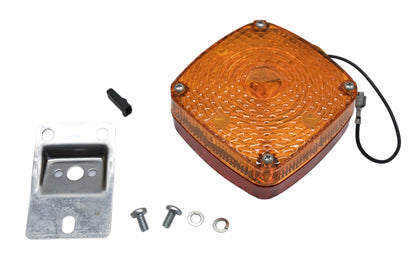 International 429855, 429855C91 Red/Amber Lens 4.25" Lamp Assembly NOS