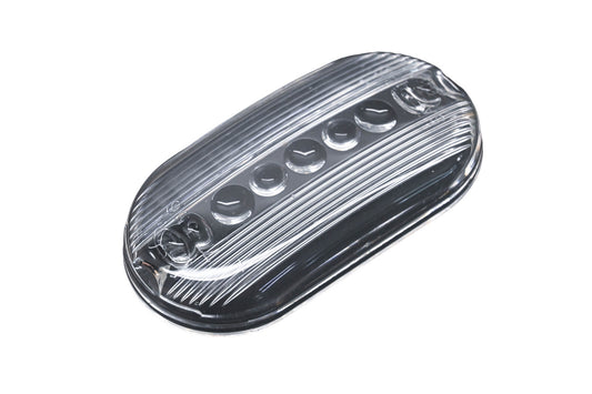 Dietz 77-55602, 18-84 Clear Plastic 4" x 2"Oval Lens NOS