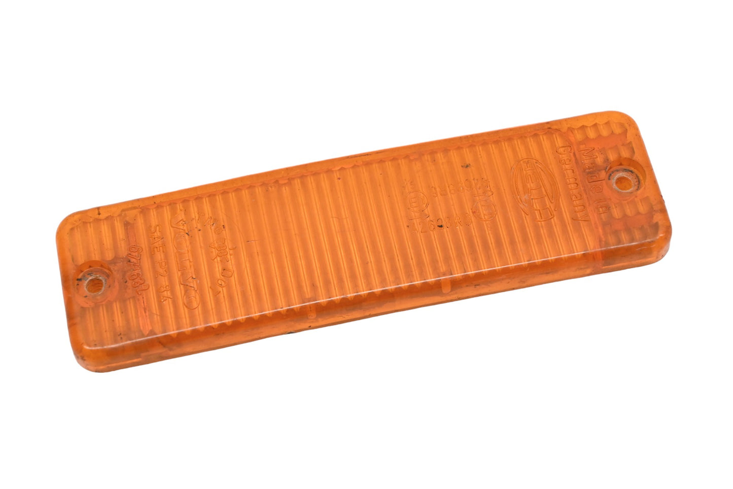 Volvo V6771632, 42698R Amber 1.5" x 5.25" Turn Signal Lens