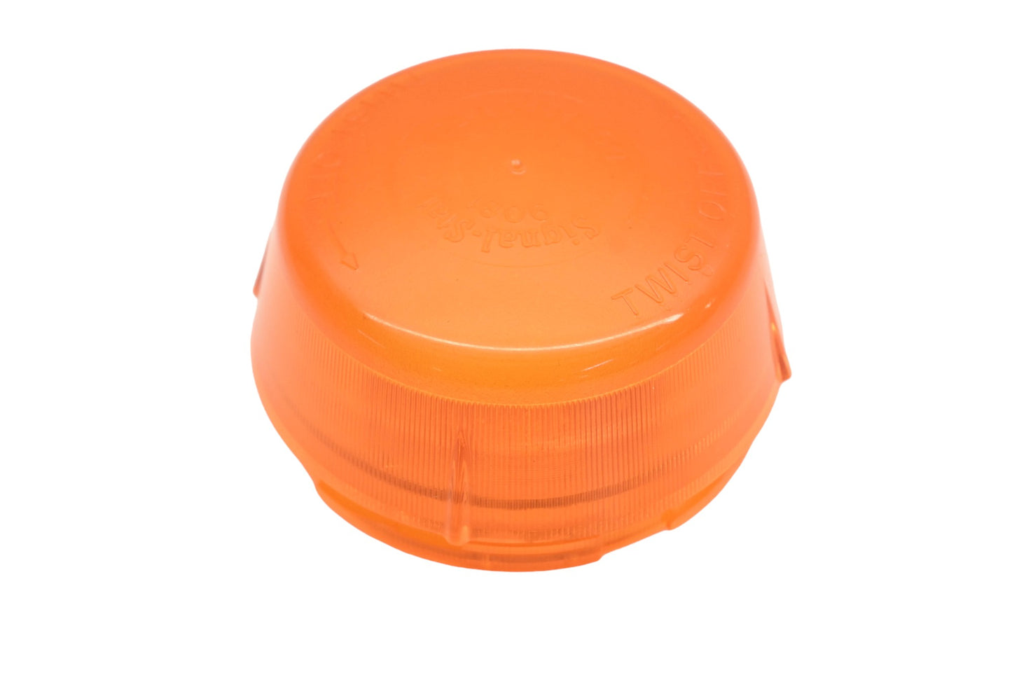 Signal-Stat 9081A Amber 3" Lamp Lens NOS