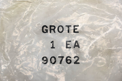Grote 90762, 9076 Red 4.25" Tail Light Lens NOS
