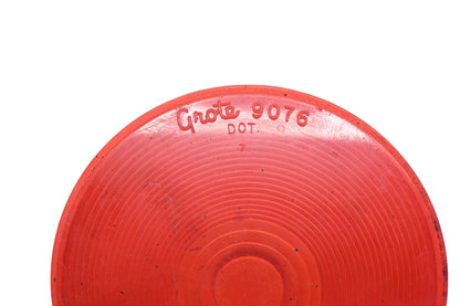 Grote 90762, 9076 Red 4.25" Tail Light Lenses Qty 2