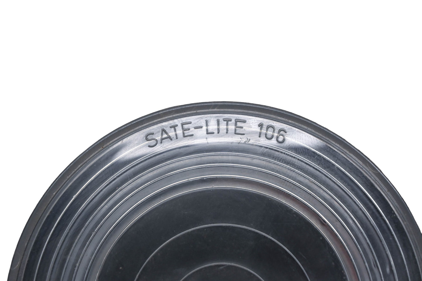 Sate-Lite 106 Clear Plastic 4.25" Lamp Lens