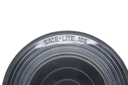Sate-Lite 106 Clear Plastic 4.25" Lamp Lens