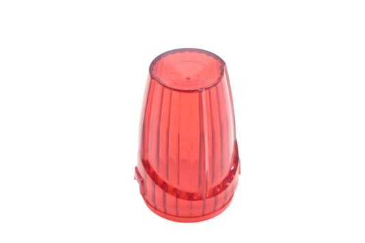 Signal-Stat Al011-19 Red 2.5"Blunt Nose Marker Lamp Lens NOS