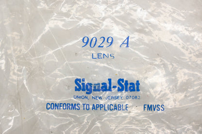 Signal-Stat 9029A Amber 4.25" Lamp Lens NOS