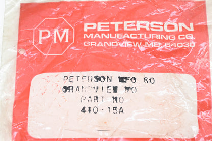 Peterson 410-15A, 410-15 Amber 4.25" Lamp Lens NOS