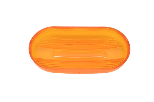 K-D Lamp 3541-011, LS354 Amber Oval 2" x 4" Lens NOS