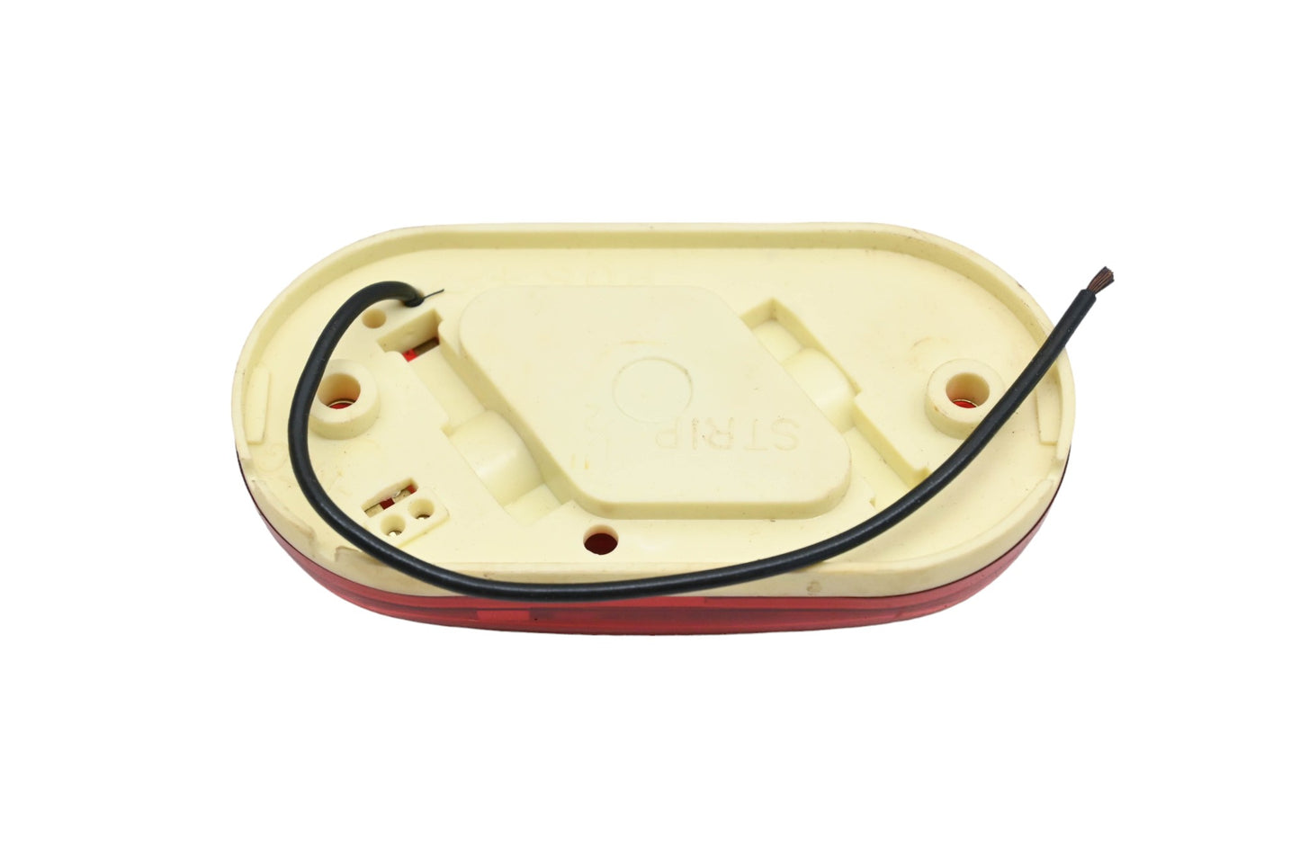 K-D Lamp 559-0682, LS354 Red Oval 2" x 4" Lamp Assembly NOS