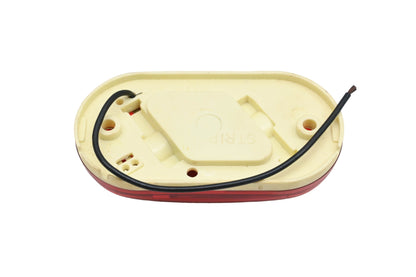 K-D Lamp 559-0682, LS354 Red Oval 2" x 4" Lamp Assembly NOS