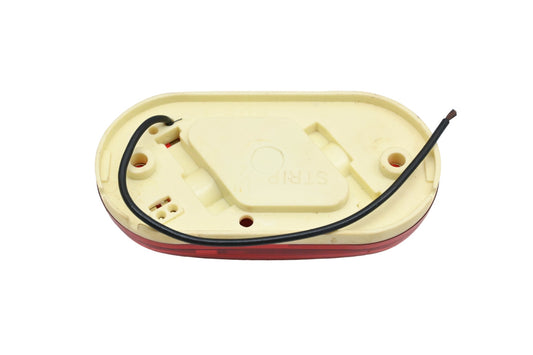 K-D Lamp 559-0682, LS354 Red Oval 2" x 4" Lamp Assembly NOS