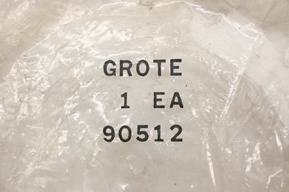 Grote 90512, 420 Red Plastic 6" Tail Light Lens NOS