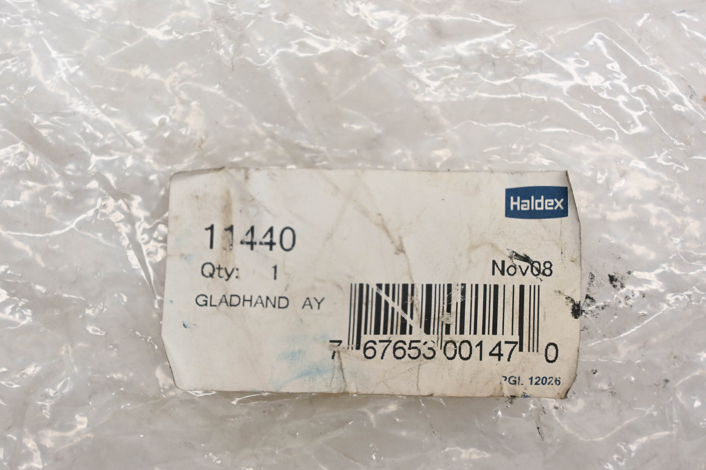 Haldex 11440 Blue Gladhand Service Mount Bracket NOS