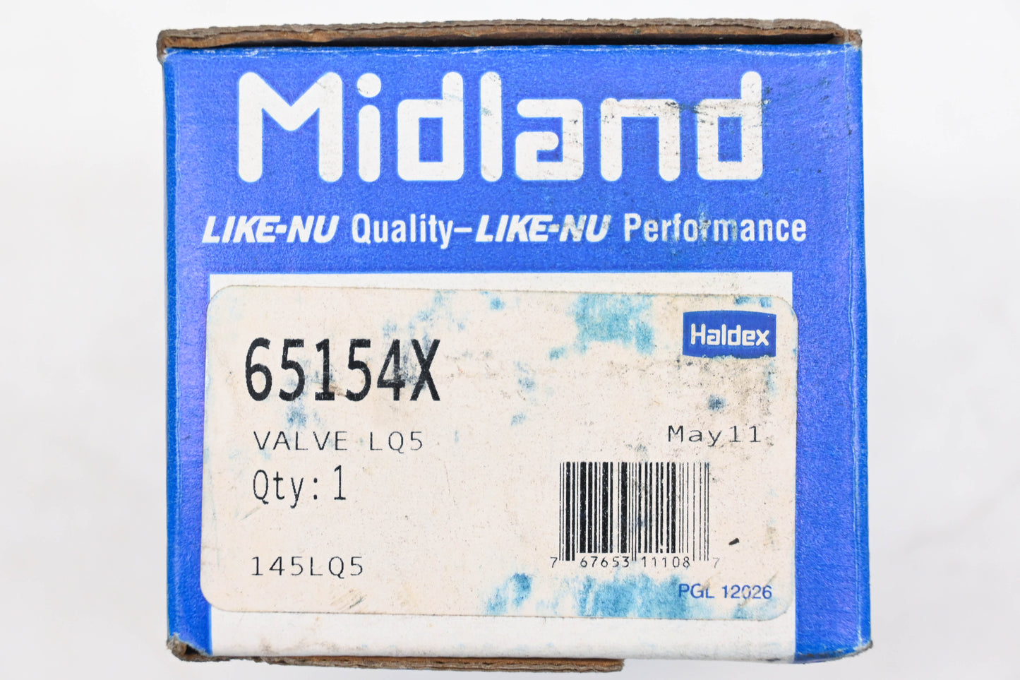 Midland 65154X LQ-5 Front Axle Valve NOS