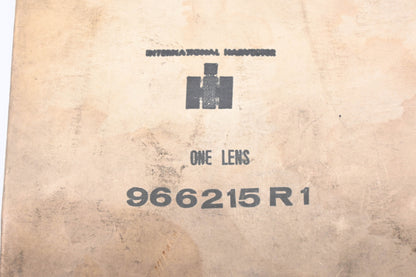 International 966215R1 Clear Plastic Backup Light Lens NOS