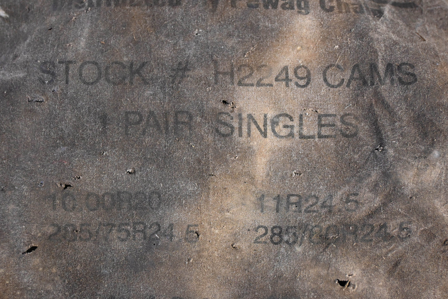 Glacier Chains H2249 Tire Chains 285/75R24.5 285/80R24.5 Qty 2 NOS