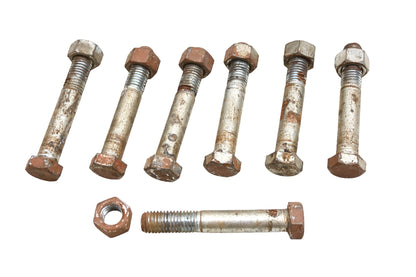 Aftermarket BA011-2 Hex Head Bolts 15/16" x 5/8-11 x 4" & Nuts Qty 7