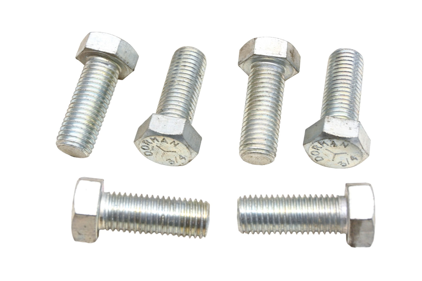 Dorman BA011-4 Hex Head Bolts 1-1/8" x 3/4-10 x 2" Grade 5 Qty 6 NOS