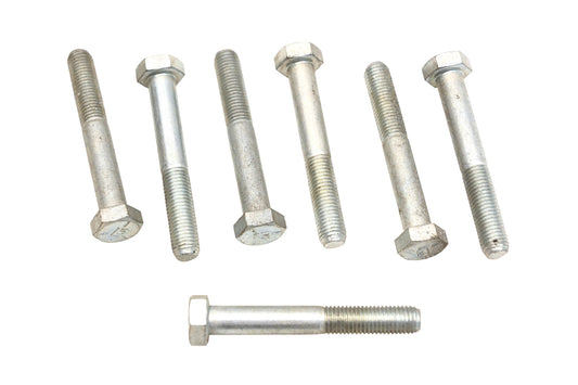 Aftermarket BA011-5 Hex Head Bolts 1/2" x 3/8-24 x 2-3/16" Grade 5 Qty 7 NOS