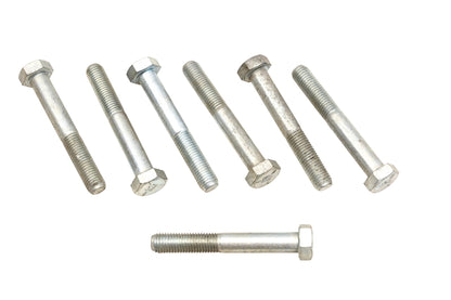 Aftermarket BA011-5 Hex Head Bolts 1/2" x 3/8-24 x 2-3/16" Grade 5 Qty 7 NOS