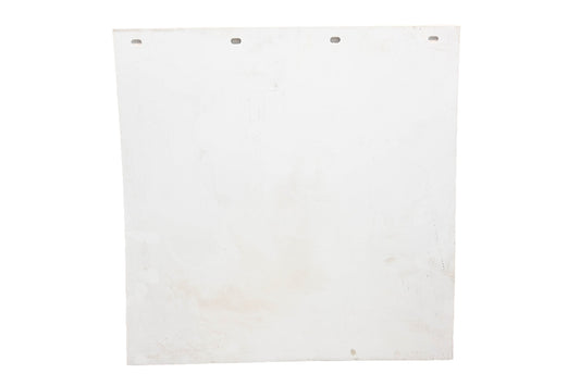 Aftermarket PF057 White 24.25"x24.25" Mudflap NOS