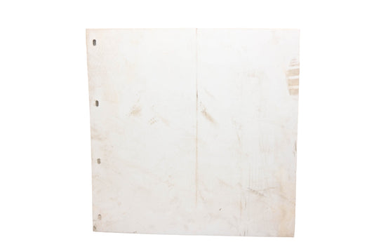 Aftermarket PF057 White 24.25"x24.25" Mudflap NOS