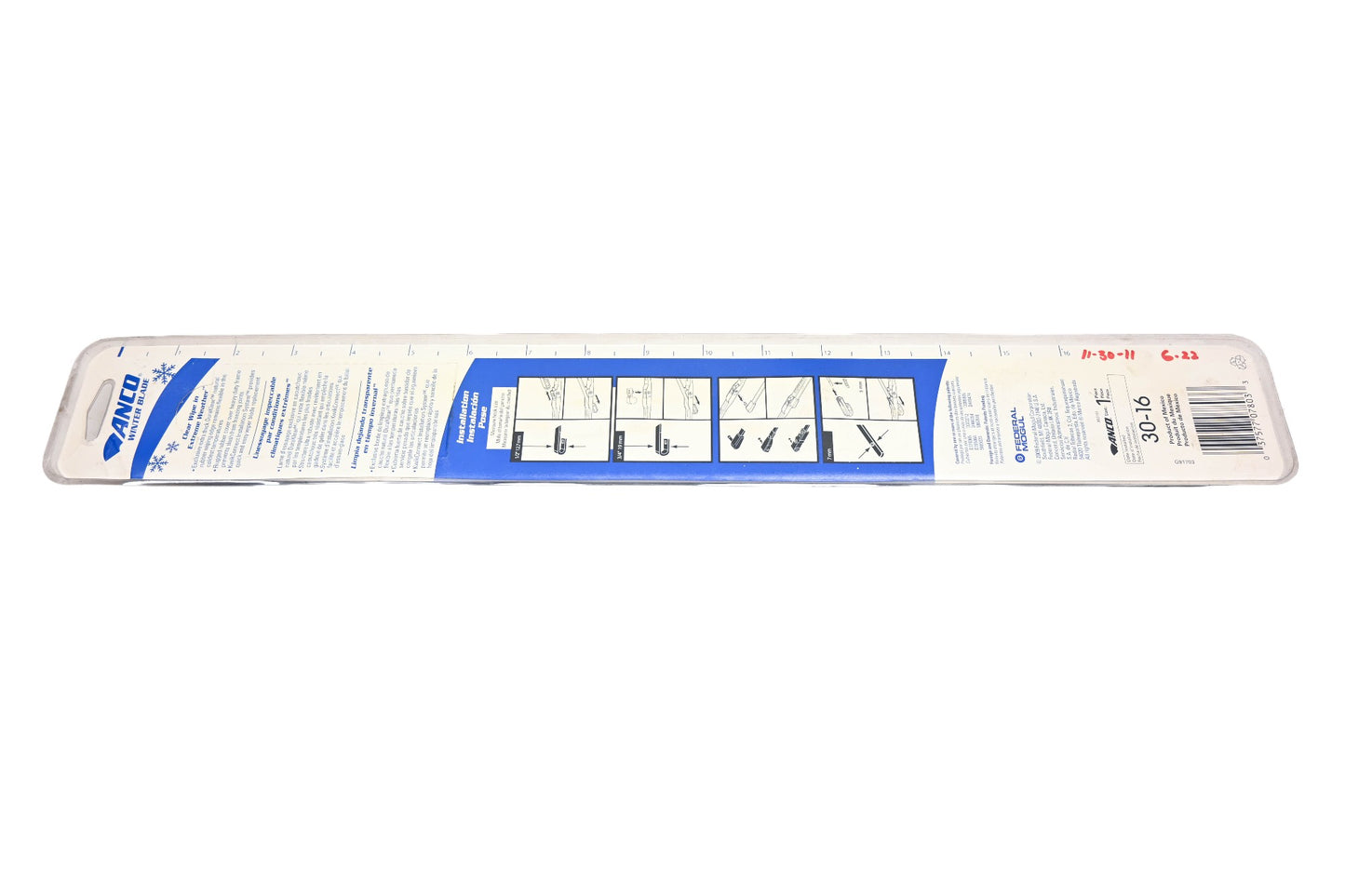 Anco 30-16 16" Wiper Blade NOS