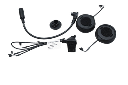 J&M HS-ECD629-FF-HO, 218129 Elite 629 Series Helmet Headset Kit NOS