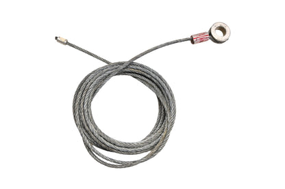 Aftermarket LI011-7 Roll Up Door 7/16" x 125" Metal Cable NOS