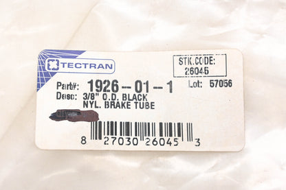 Tectran 1926-01-1 Nylon Brake Tube 3/8" OD x 80" NOS