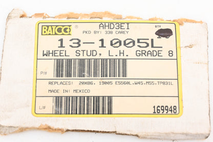 Batco 13-1005L Lefthand 3/4"-16 x 4" Wheel Stud Grade 8 NOS