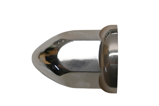 Aftermarket DF013-1 Wheel Outer 1-1/8" Nut Chrome Caps Qty 10 NOS