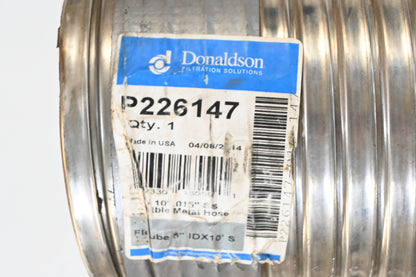 Donaldson P226147 Stainless Steel Flexible Pipe 5" x 6' NOS