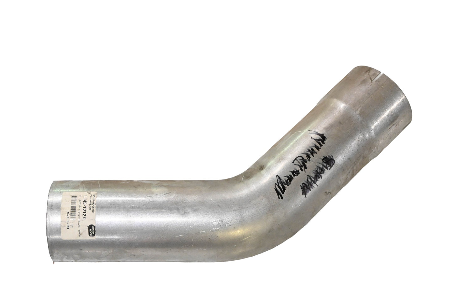 Grand Rock L545-1212A 5" 45� 12"x12" Aluminum Pipe NOS