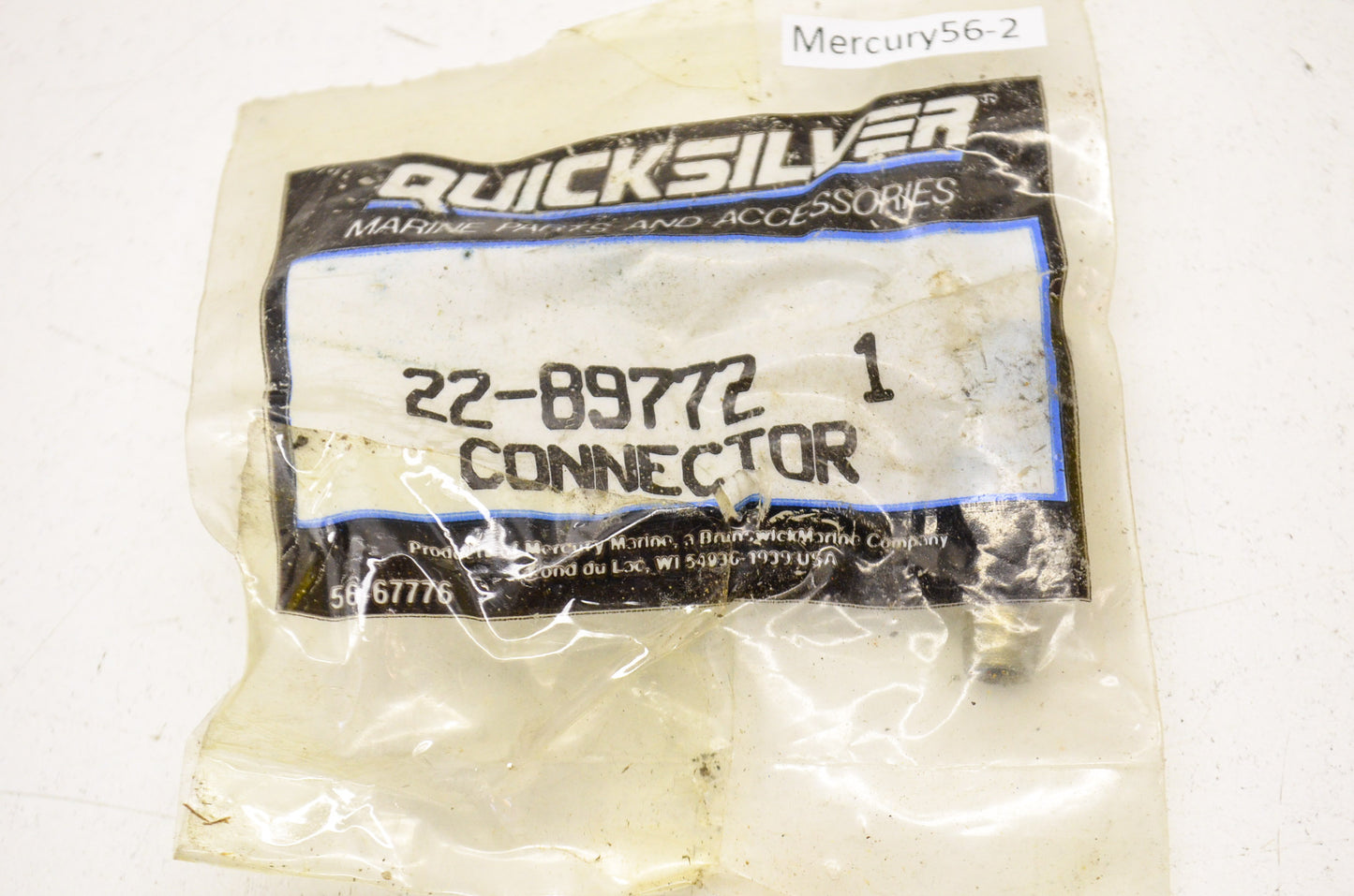New OEM Quicksilver Mercury Connector NOS