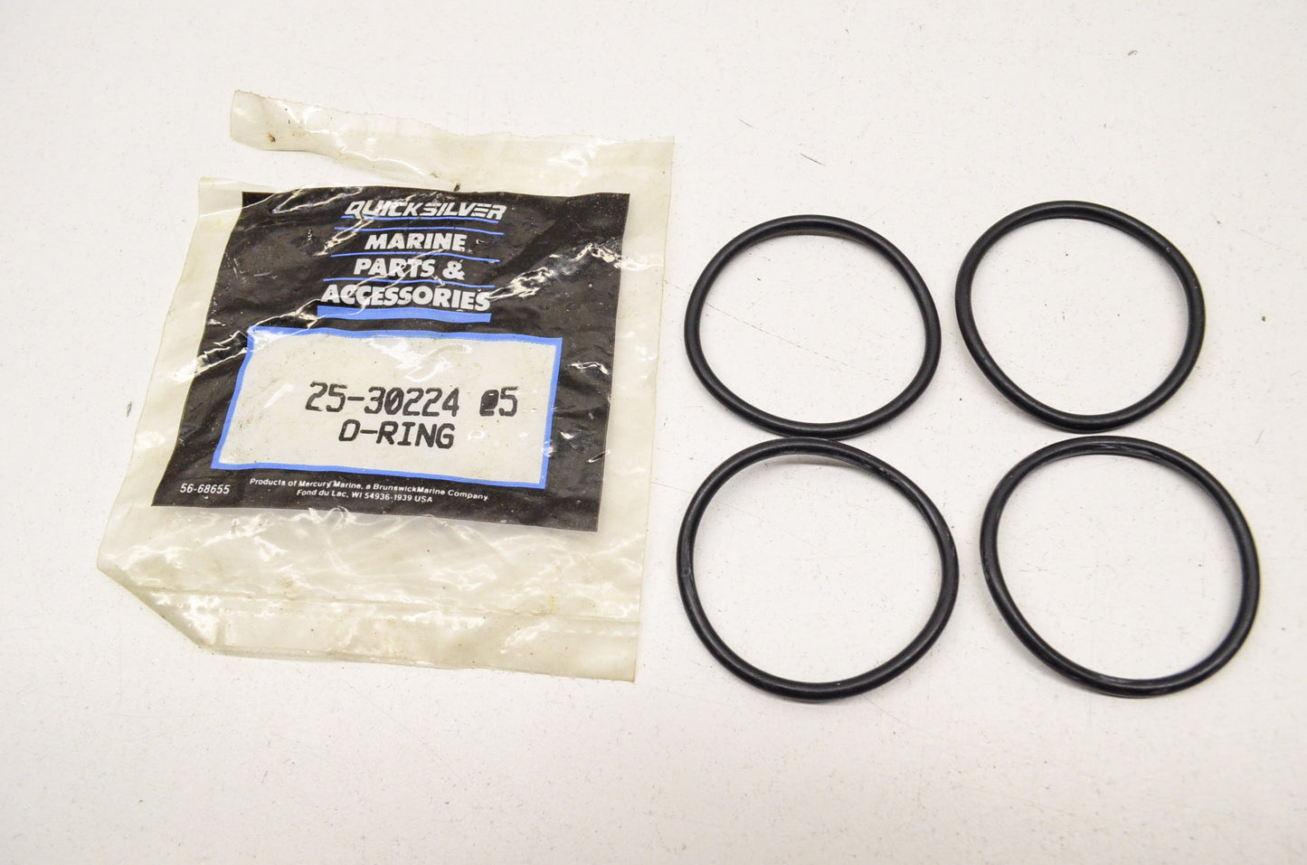 New OEM Quicksilver Mercury O Rings QTY 4 NOS