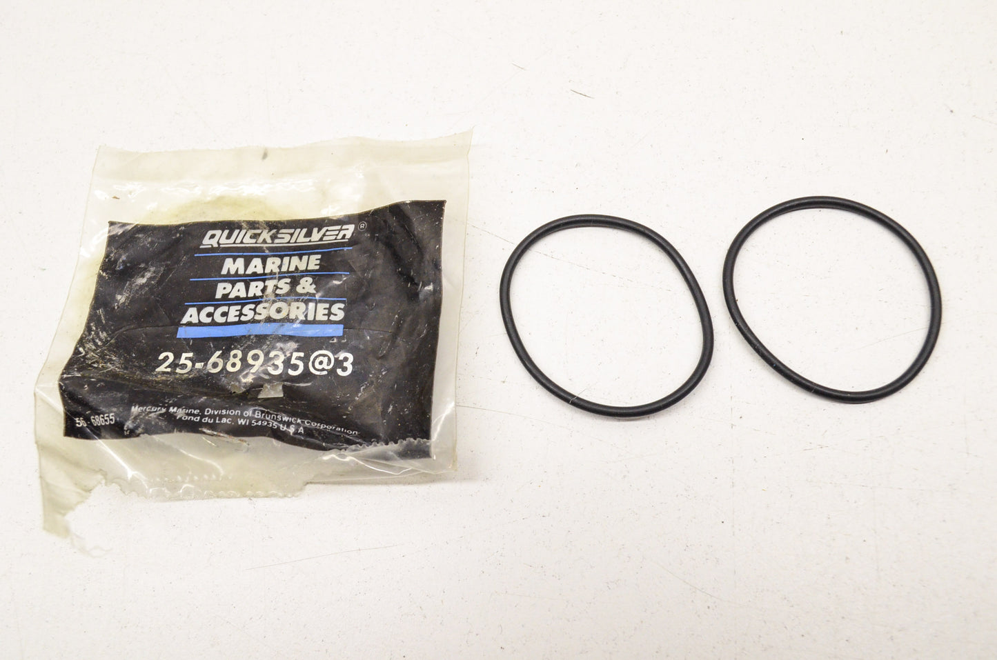 New OEM Quicksilver Mercury O Rings QTY 2 NOS