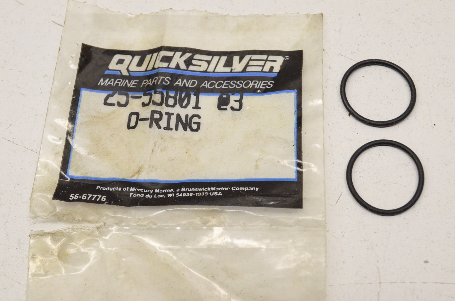 New OEM Quicksilver Mercury O Rings QTY2 NOS