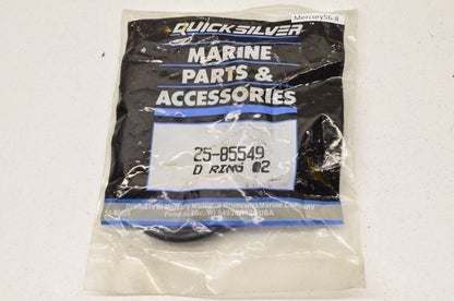 Quicksilver 25-85549 Mercury O-Ring Qty 2 NOS