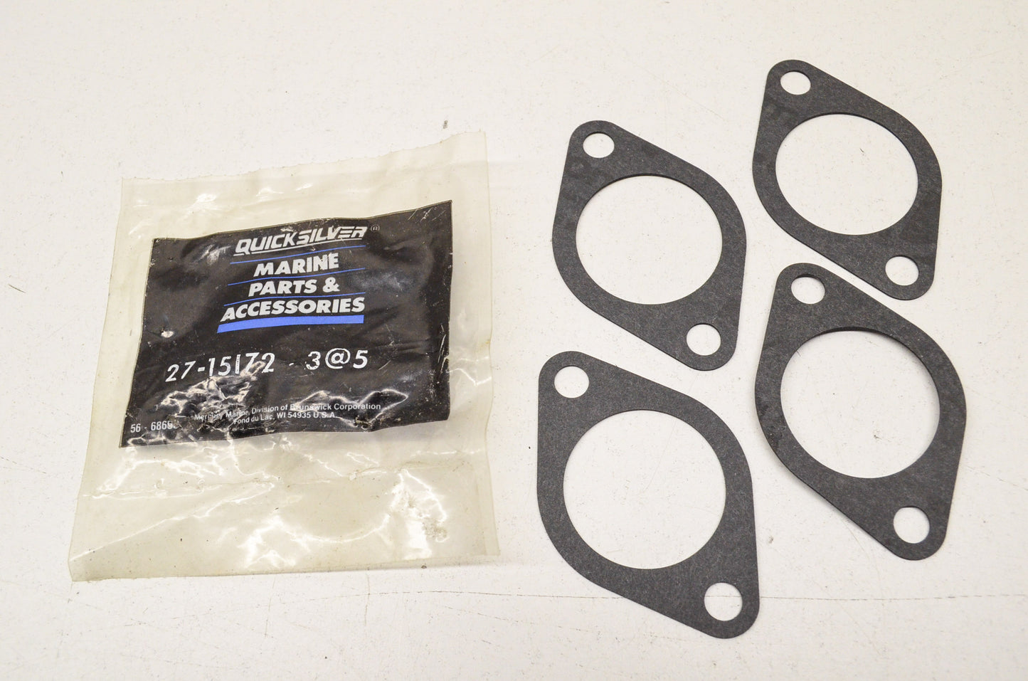 New OEM Quicksilver Mercury Gaskets QTY 4 NOS