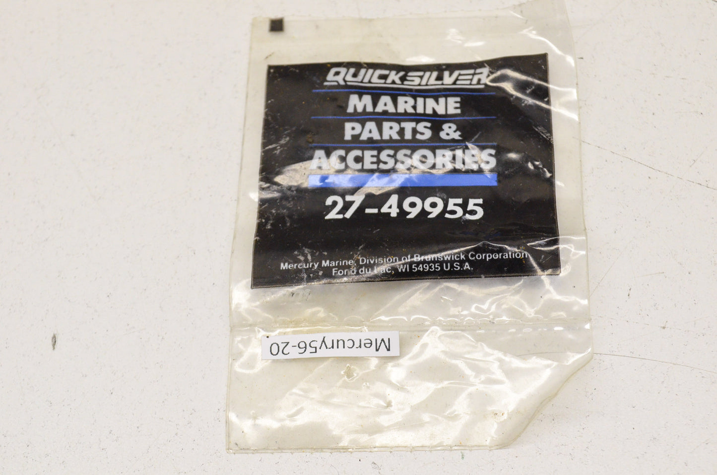 New OEM Quicksilver Mercury Drain Plug Gasket NOS