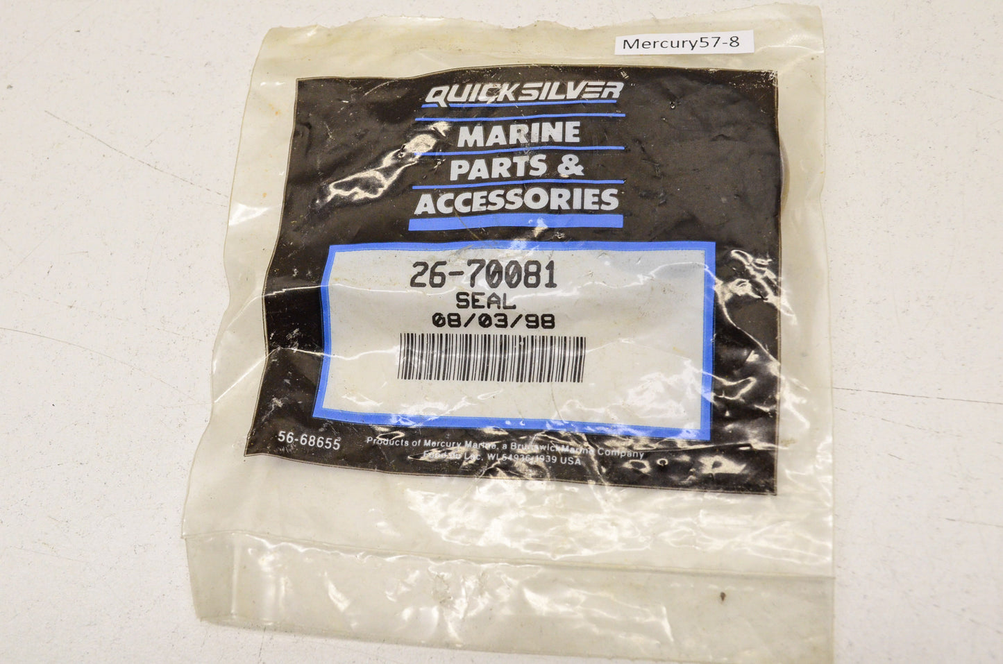New OEM Quicksilver Mercury Seal NOS