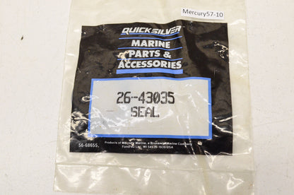 Quicksilver 26-43035 Mercury Seal NOS