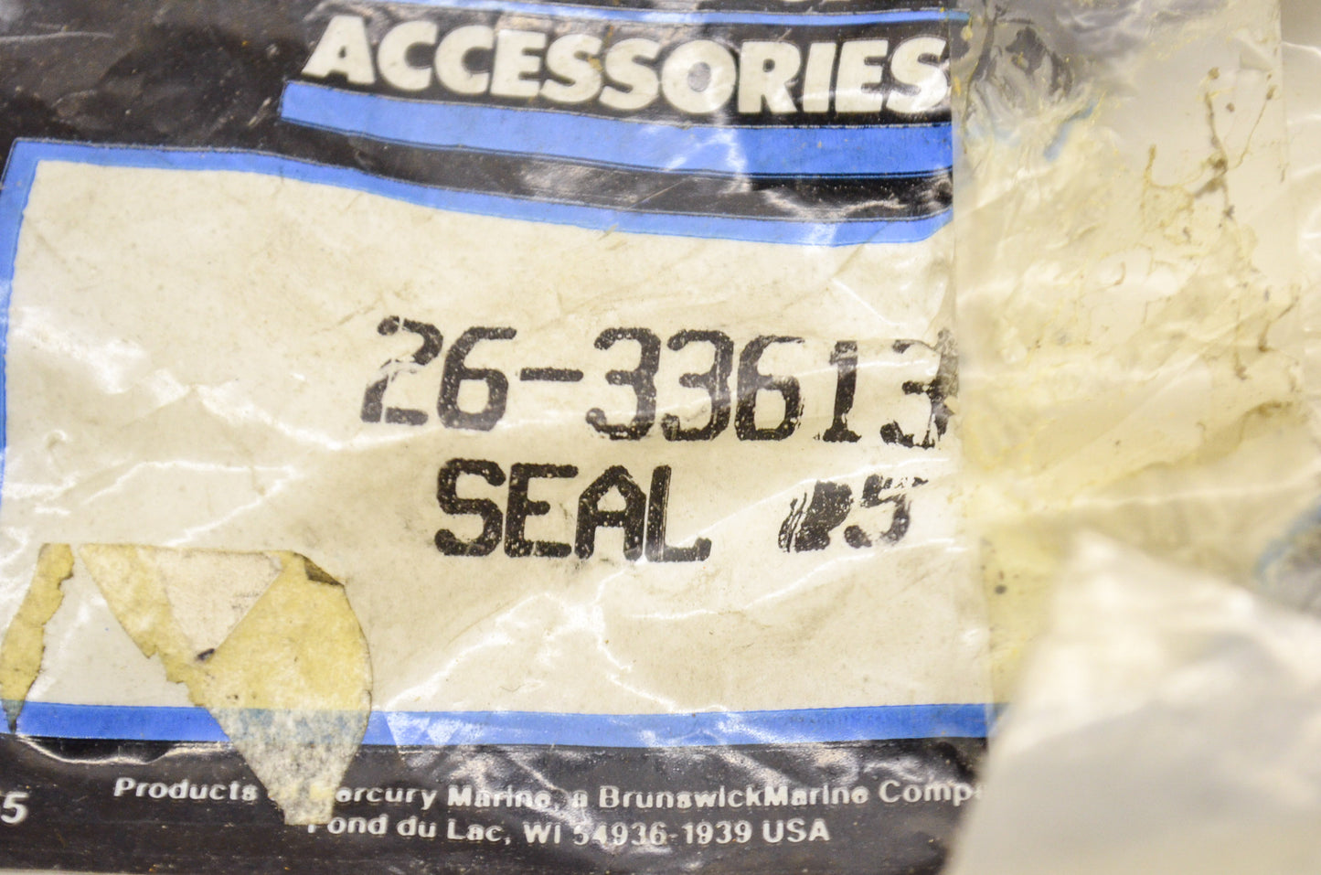 New OEM Quicksilver Mercury Seal QTY 3 NOS